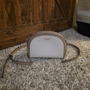 Kate Spade Crossbody (Beige & White)